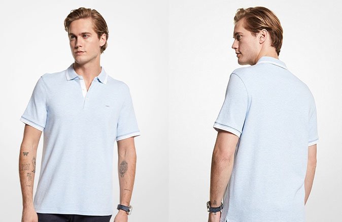 Michael Kors Greenwich Cotton Polo Shirt