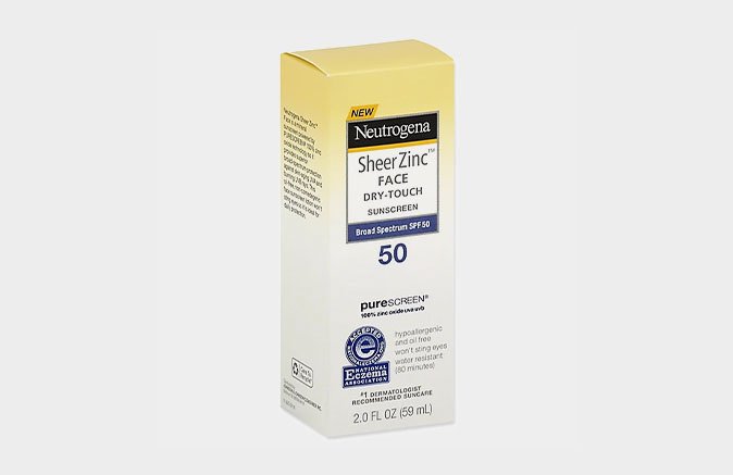 Neutrogena Sheer Zinc Dry Touch Sunscreen SPF 50