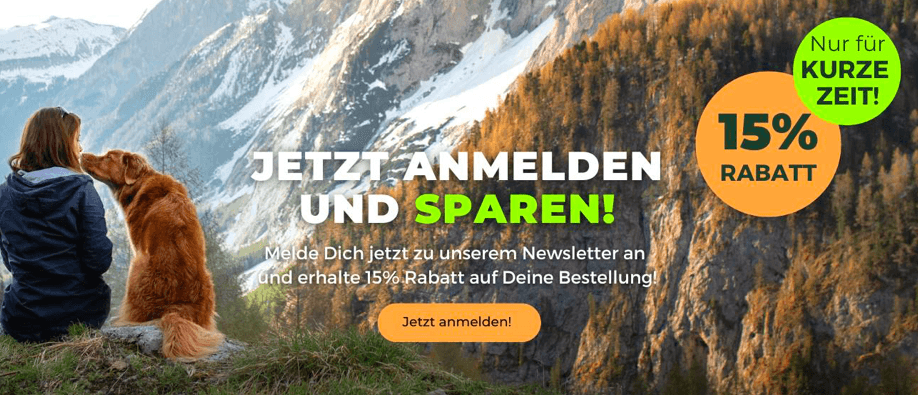Staube einen 15 % Fellby-Gutschein mit der Anmeldung zum Newsletter ab