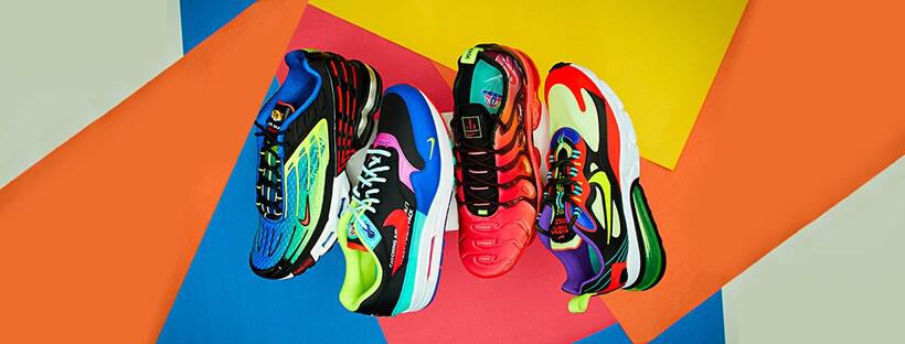 sneakers colorées de Foot Locker