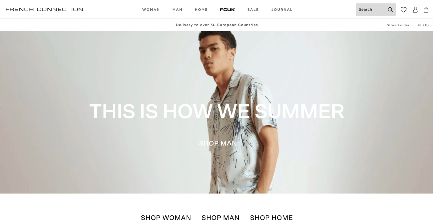 Der Online-Shop von French Connection mit Designer-Mode zu top Preisen.