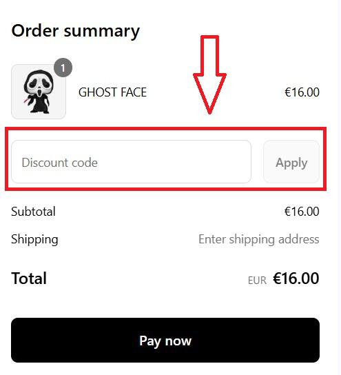 Funko Gutschein Einlösefeld