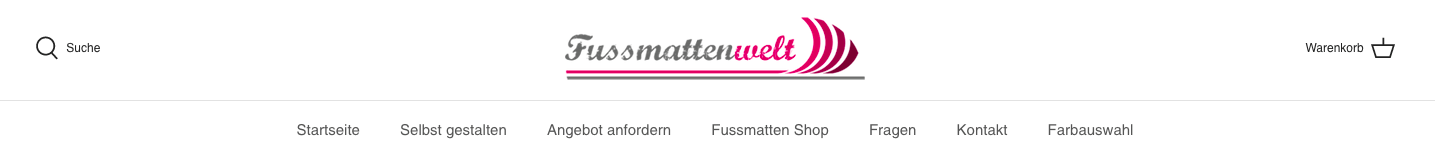 Der Fussmattenwelt Online-Shop