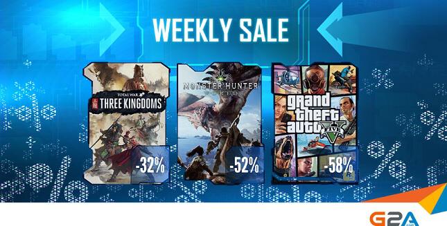 Rabattangebote im G2A Weekly Sale