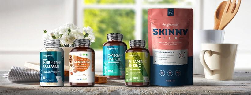 gamme de gélules et vitamines Weight World
