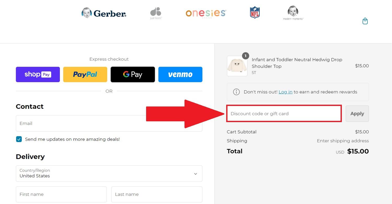 Gerber Childrenswear Coupons - 70% Off January 2025
