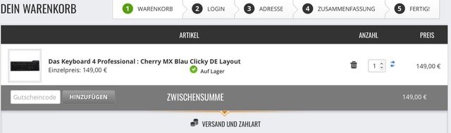 Eingabefeld für GetDigital Gutscheine