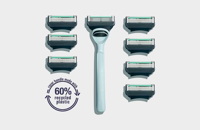 Planet KIND Starter Kit (1 Handle + 8 Refills)
