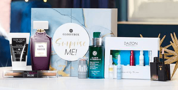 Glossybox Online-Shop mit der Surprise Me Box