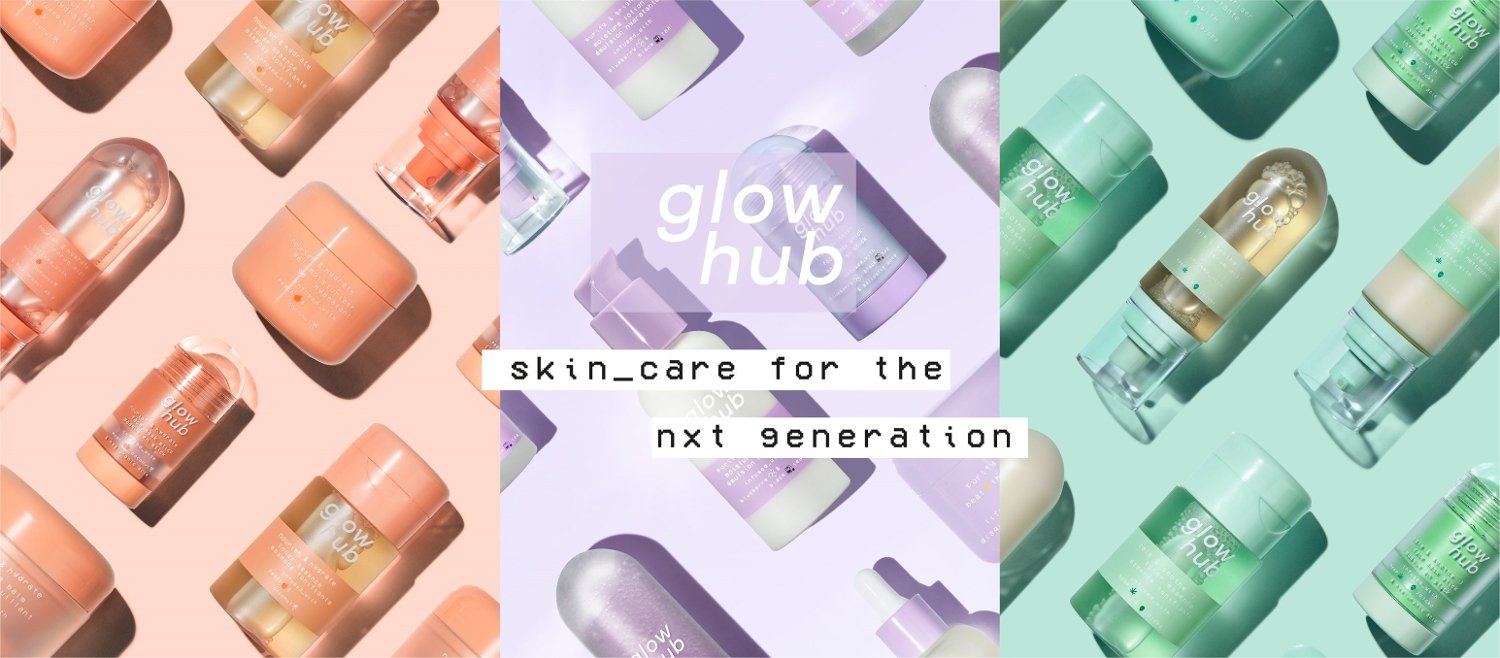 Glow Hub discount codes - skincare banner