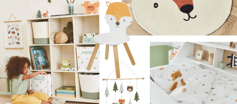 Great Little Trading Company savings guide banner featuring various products from the fox range