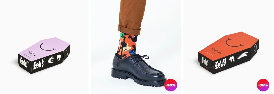 Happy Socks Halloween Angebot