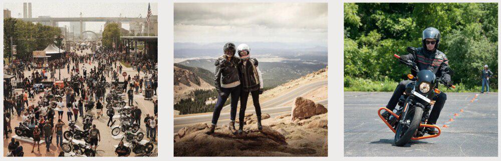 Bilder von Harley-Davidson Community-Events und Motorradtoure