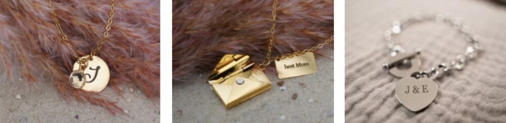 Schmuck mit Gravur aus dem Heideman Sortiment