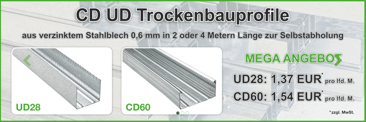 HEXIM-Angebot für Trockenbauprofile