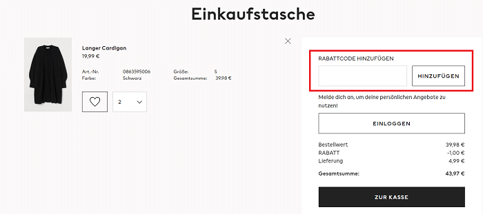 H&M-Rabattcodes ᐅ 70% sparen | 6 Gutscheine im August 2021