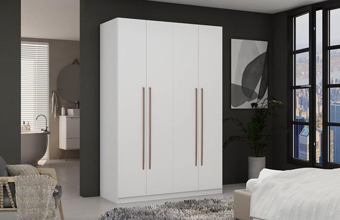 Manhattan Comfort - Gramercy Freestanding Wardrobe