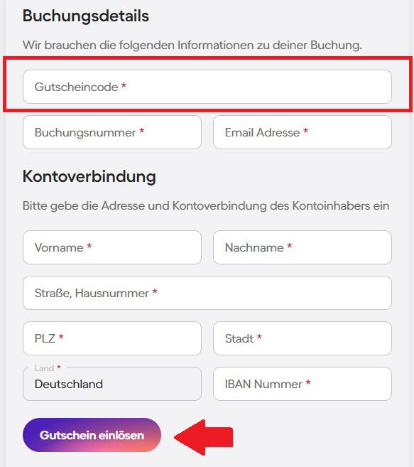 HomeToGo Gutscheincode einlösen