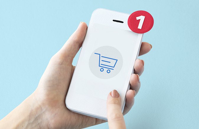 Ordreing food on a mobile device