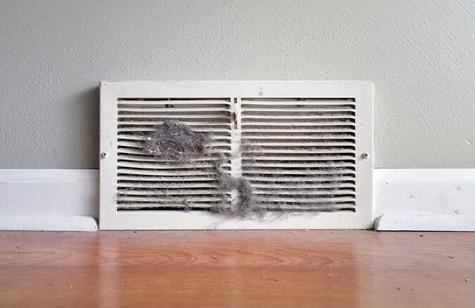 Dusty vent