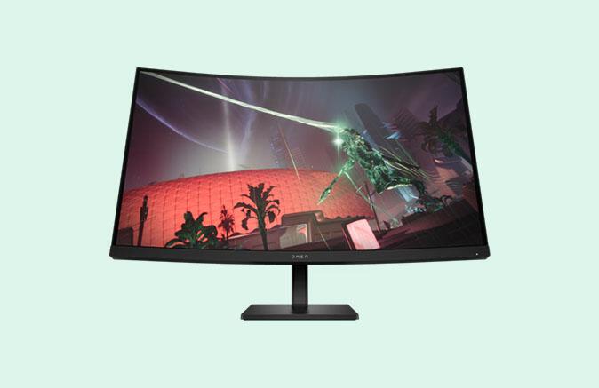 OMEN by HP 31.5-inch QHD 165Hz Curved Gaming Monitor