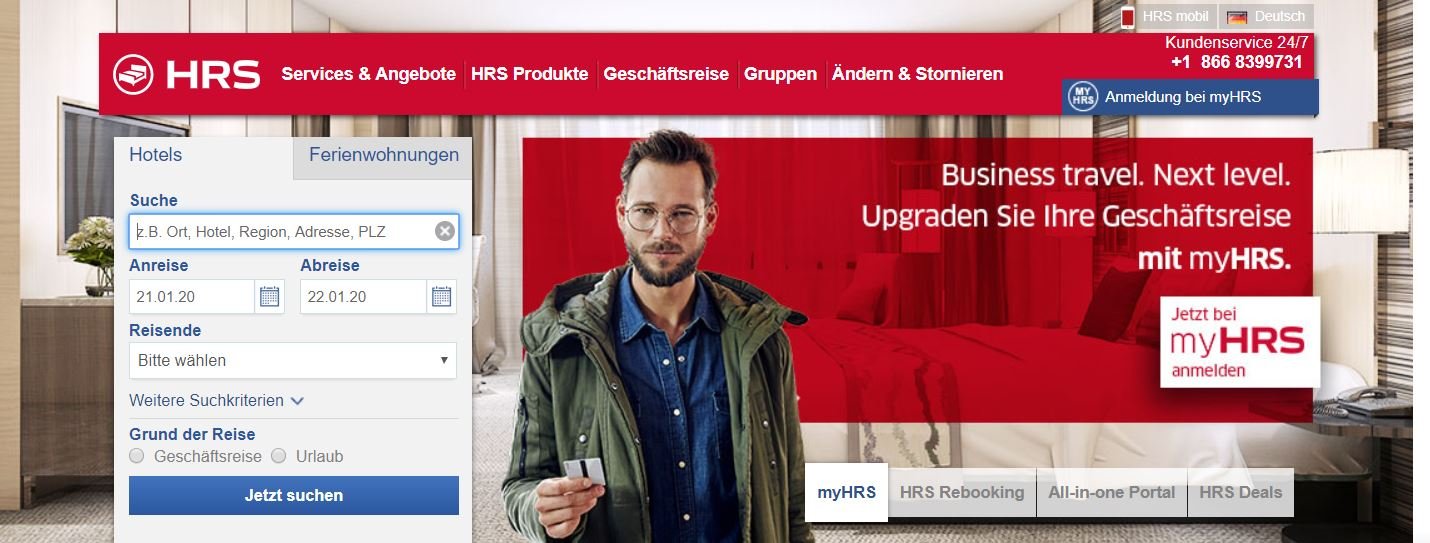 Der Online-Shop mit den besten HRS-Angeboten