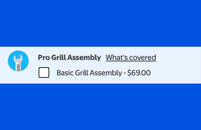 Walmart outdoor assembly