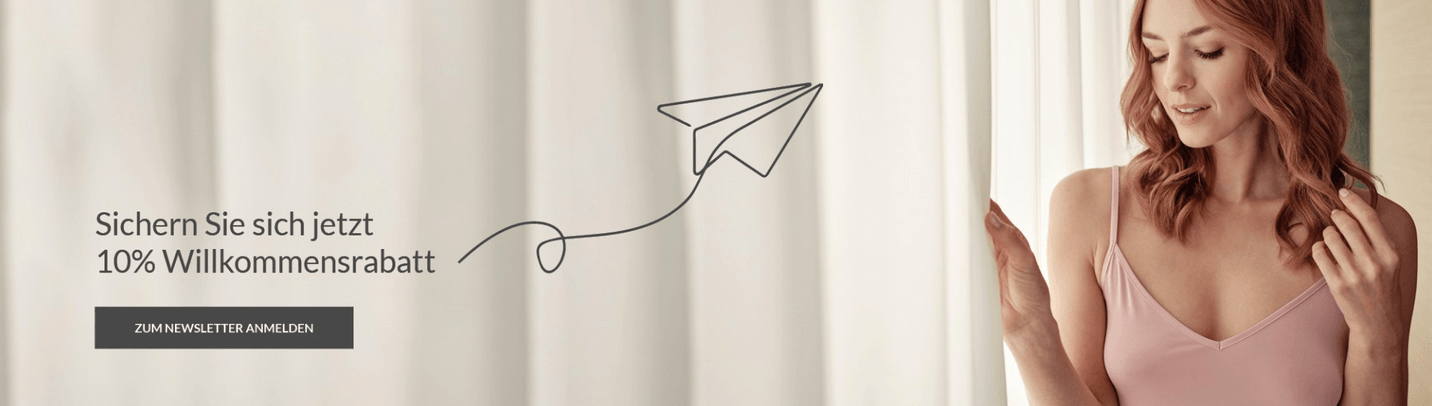 Sichere dir einen Huber Bodywear Gutschein mit dem Newsletter