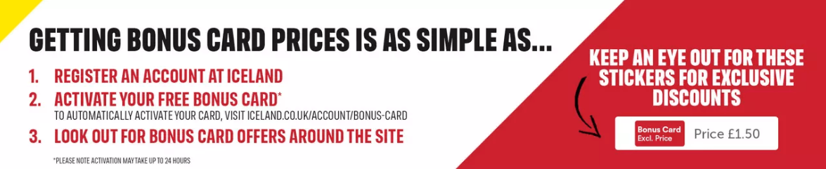 Iceland Bonus Card Prices