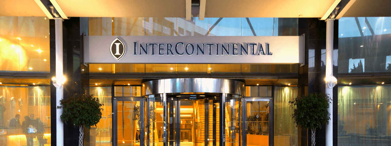 Eingang zum InterContinental Hotel in Malta