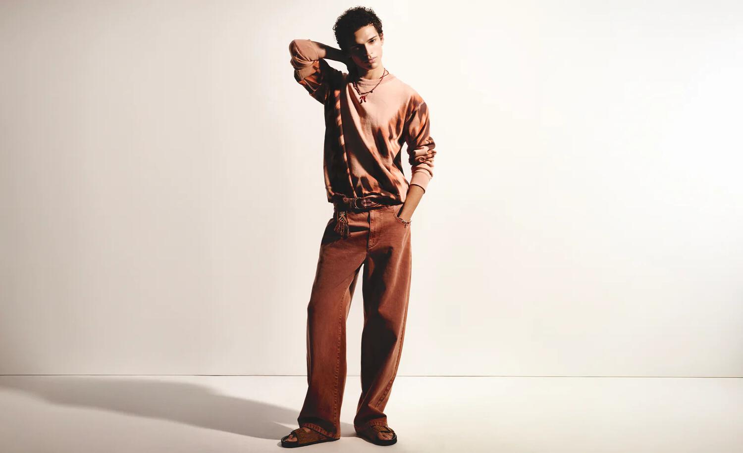 Man wearing Isabel Marant spring-summer men&apos;s outfit
