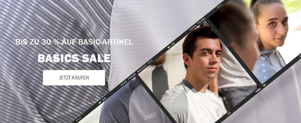 Bis zu 30 % auf Basics im Jako Sale