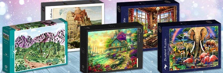 Jigsaw Puzzle savings banner - Selection of jigsaws