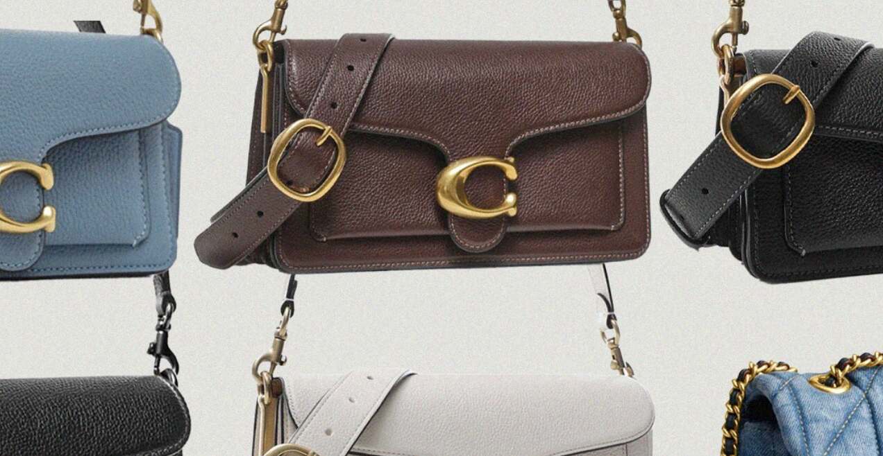 Jules B handbags image showing a selection of different colour bags