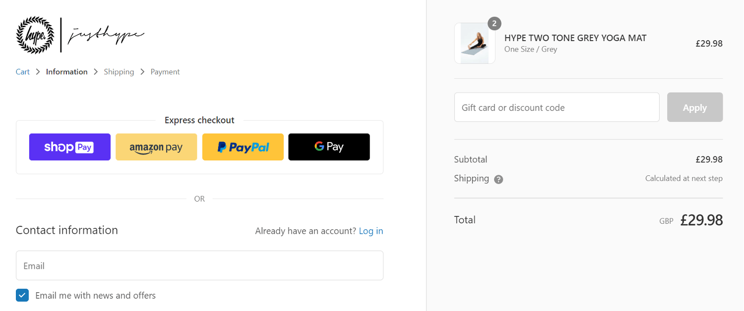 Hype dc 2025 discount code