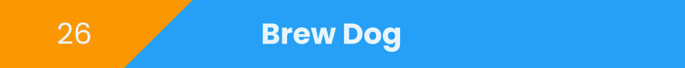 Title banner: Brew Dog