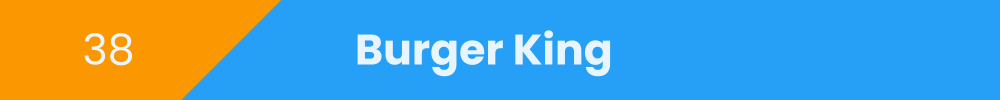Title banner: Burger King
