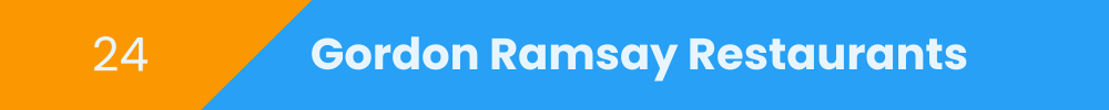 Title banner: Gordon Ramsay Restaurants
