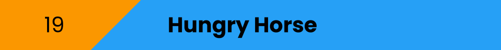 Title banner: Hungry Horse