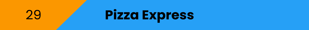 Title banner: Pizza Express