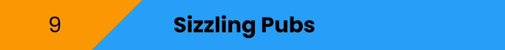 Title banner: Sizzling Pubs