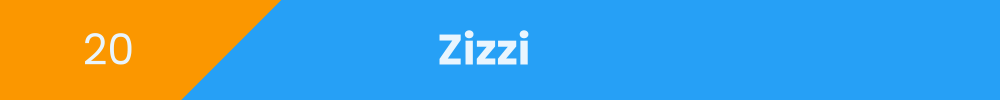 Title banner: Zizzi
