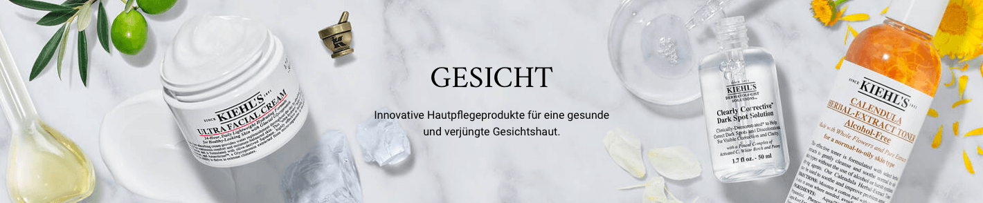 Finde die passende Hautpflege für dein Gesicht bei Kiehl&apos;s im Online-Shop