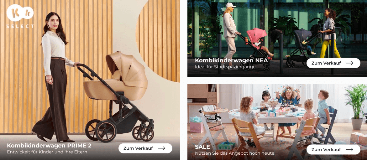 Hochwertige Kinderwagen und Sale Angebote bei Kinderkraft im Online-Shop