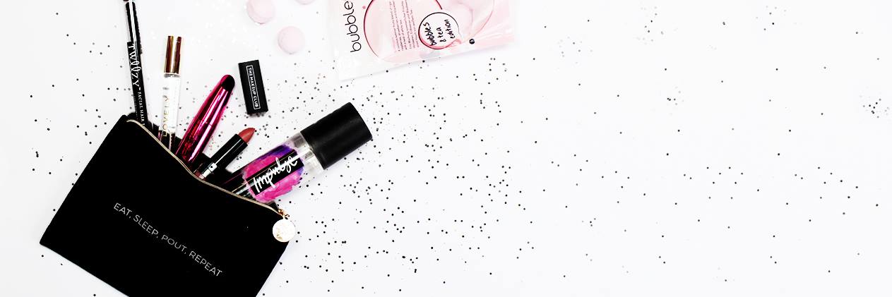Latest in Beauty banner - makeup and cosmetics