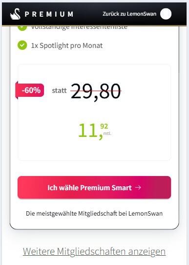 LemonSwan Gutschein für 60% Rabatt