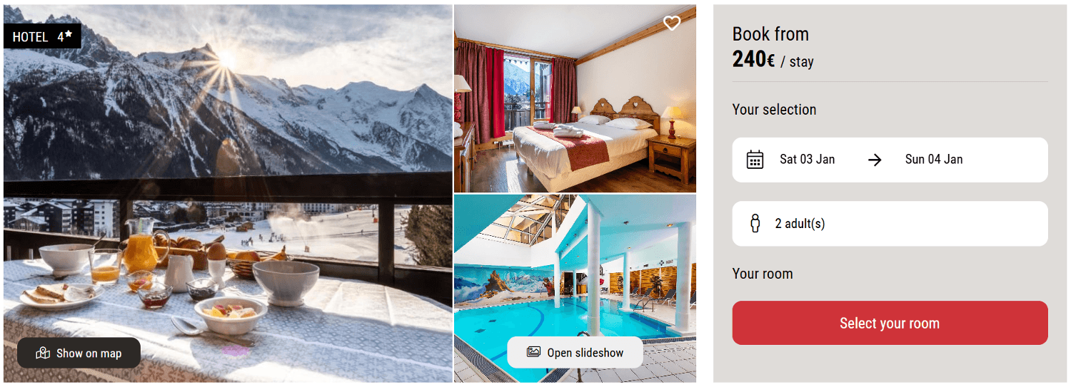Les Balcons Du Savoy photos and price on booking website