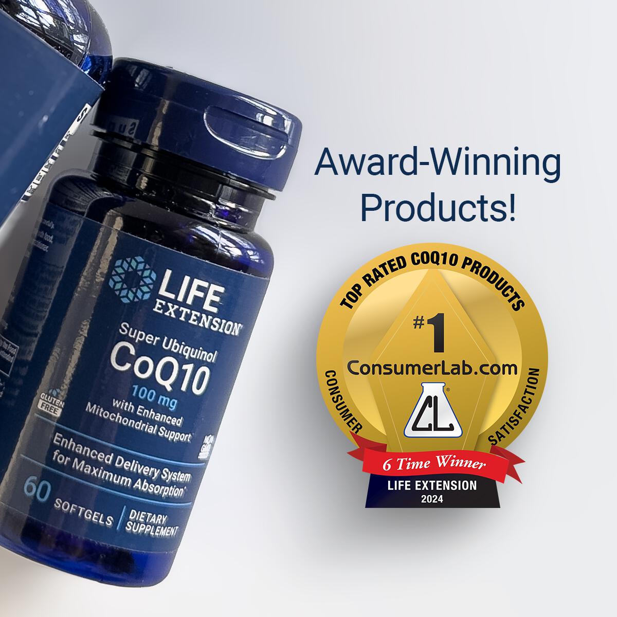 Life Extension award winning supplements