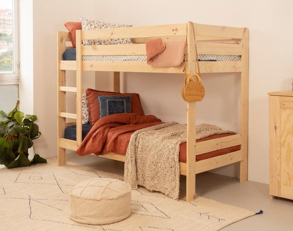 Lits superposés en bois LUFE