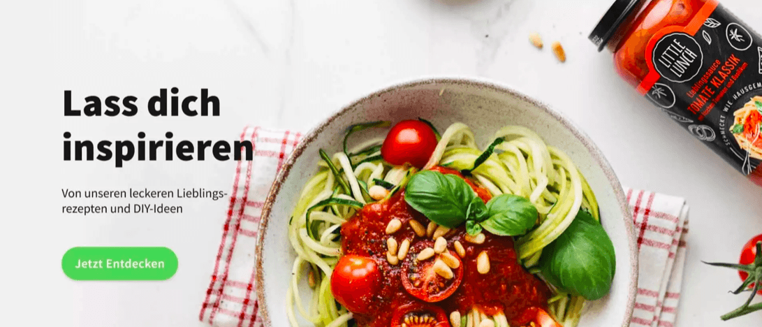 Sammle Inspiration im Online-Shop von Little Lunch für dein gesundes Mittagessen